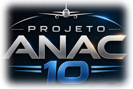 Logo do Projeto ANAC 10